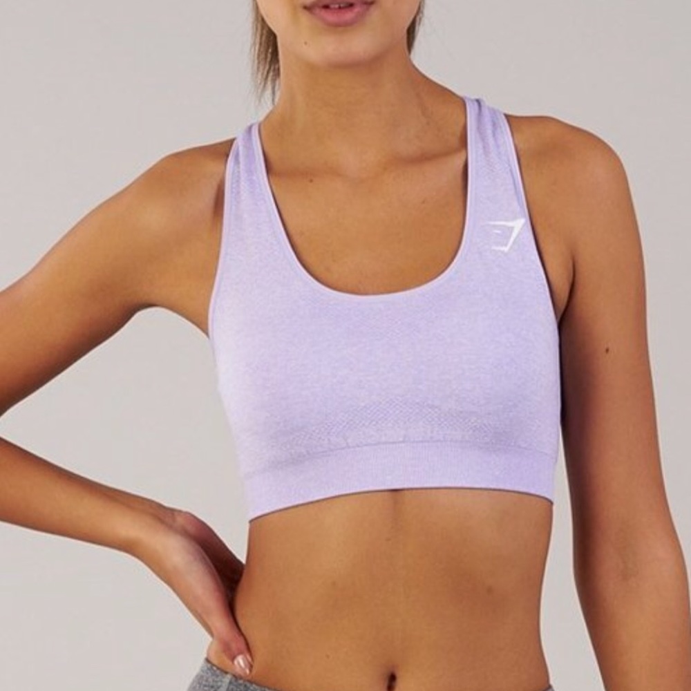 Gymshark seamless sport bra lavender